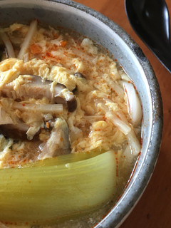 酸辣湯スープ&うどん-レシピのメイン写真