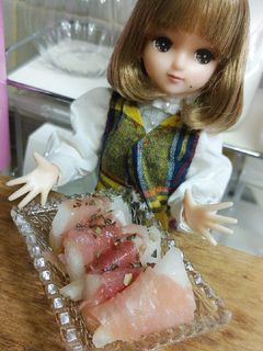 リカちゃん♡生ハム梨ꕤ*.゚-レシピのメイン写真