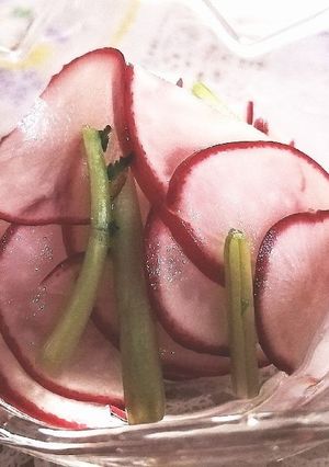 はつか大根の酢の物☆-レシピのメイン写真