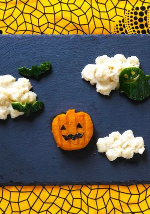 ブレッツァでハロウィンプレート-レシピのメイン写真