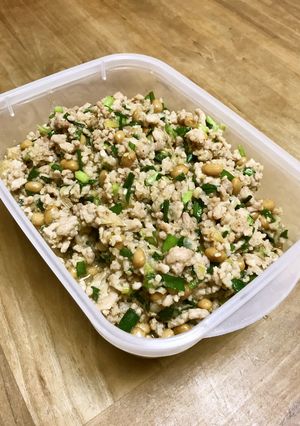 ひき肉納豆-レシピのメイン写真