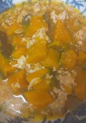麻婆カボチャ-レシピのメイン写真