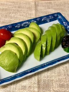 アボカドに海苔佃煮わさび和え-レシピのメイン写真
