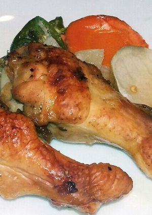焼肉のたれで、手羽元の簡単オーブン焼き-レシピのメイン写真