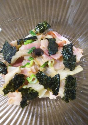 山芋とベーコンの炒めもの-レシピのメイン写真