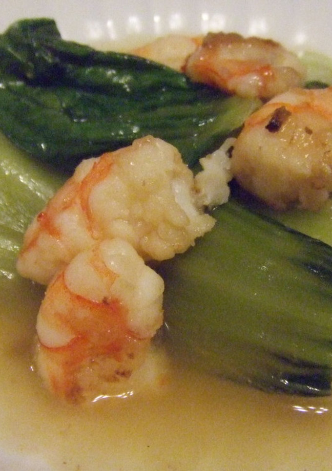 青梗菜と海老のあっさり炒め煮-レシピのメイン写真