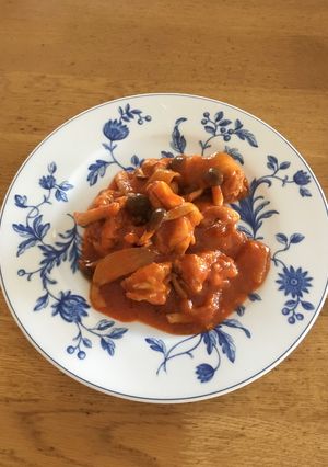 簡単☆トマトジュースde煮込みチキン-レシピのメイン写真