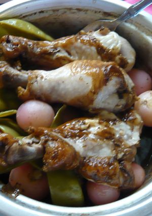 炊飯器骨付き鶏肉！-レシピのメイン写真