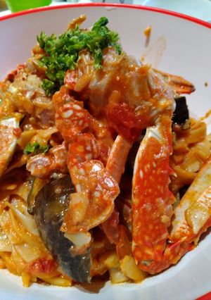 渡り蟹のパスタ-レシピのメイン写真