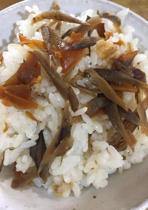 香りよく手軽にできるごんぼ（ごぼう）飯-レシピのメイン写真