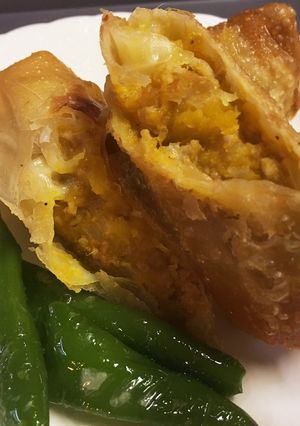 かぼちゃ春巻き-レシピのメイン写真