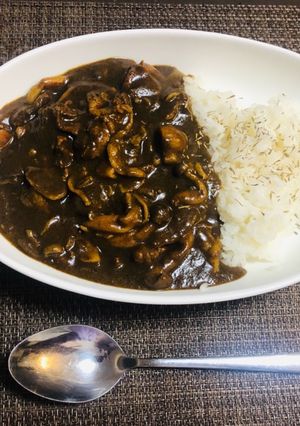 ずぼらの簡単 ヘルシー黒カレー-レシピのメイン写真