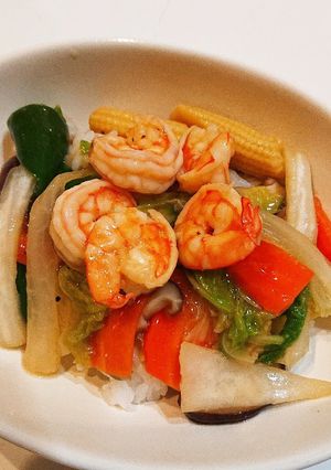 お家にあるもので八宝菜風あんかけ-レシピのメイン写真