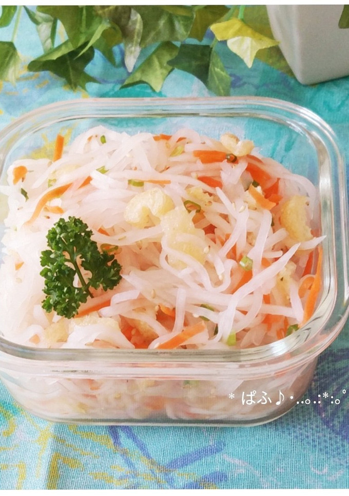 油揚げで美味しい 大根なます-レシピのメイン写真