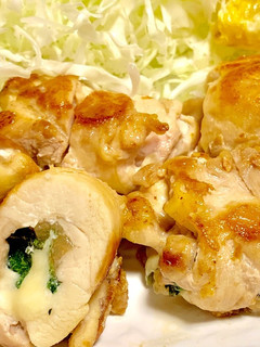 さっぱり美味しい!梅しそチーズ鶏肉巻き!-レシピのメイン写真