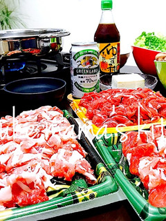 締めは煮麺!お肉柔らか♡しゃぶしゃぶ鍋ஐ-レシピのメイン写真