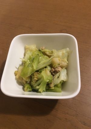 キャベツブロッコリー豚肉スタミナ炒め-レシピのメイン写真