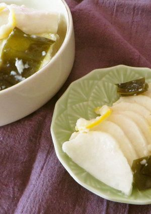 食べきりサイズ☆甘酒でべったら風大根漬け-レシピのメイン写真