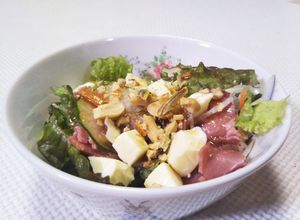 包丁不要パストラミビーフのかさ増しサラダ-レシピのメイン写真