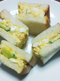 2種類食感たまごサンド-レシピのメイン写真