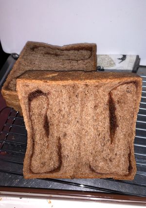 ミルキーチョコ食パン　試作品2号-レシピのメイン写真