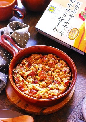 りんごとアーモンドのクランブル-レシピのメイン写真
