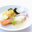 【鮭(鱈)のムニエル(ディルソース)】