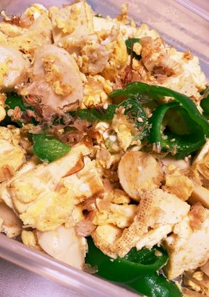 焼き豆腐チャンプルー-レシピのメイン写真