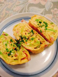 お好み焼き風 卵焼き-レシピのメイン写真