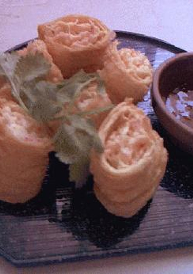 海老の湯葉巻き揚げ-レシピのメイン写真