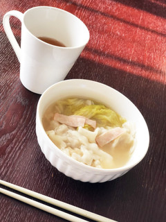 冷凍餃子で簡単スープ-レシピのメイン写真