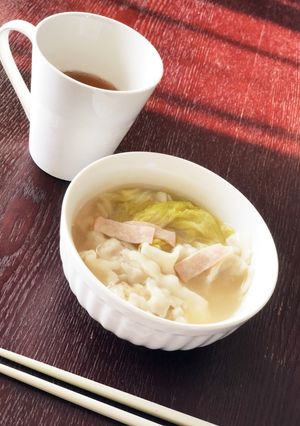 冷凍餃子で簡単スープ-レシピのメイン写真