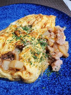 じゃがいもと挽肉のオムレツ★メインになる-レシピのメイン写真