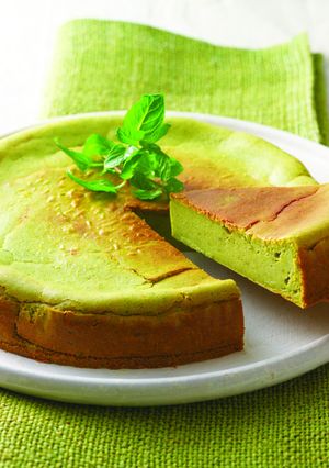 桑抹茶のベイクドチーズケーキ☆-レシピのメイン写真