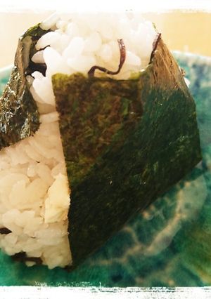 塩昆布クリームチーズおにぎり-レシピのメイン写真