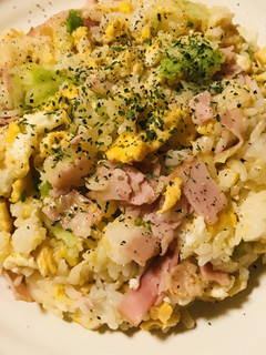 脱黄金のベーコン&レタス玉子チャーハン-レシピのメイン写真