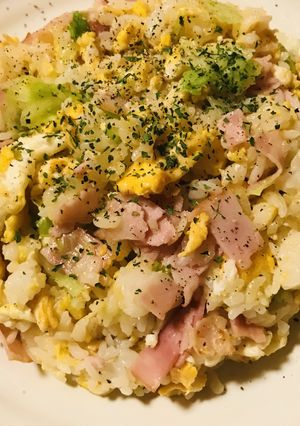 脱黄金のベーコン＆レタス玉子チャーハン-レシピのメイン写真