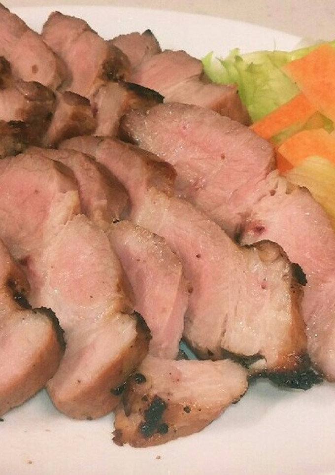 魚焼きグリルと焼肉のタレで、簡単焼豚-レシピのメイン写真