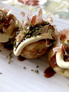 腹ペコパクパク!お好み焼き粉でたこ焼き!-レシピのメイン写真