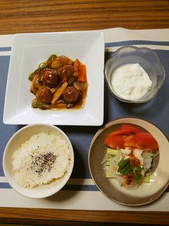 ヨウサマの減塩昼食手抜きリッチ⑨(中華)-レシピのメイン写真