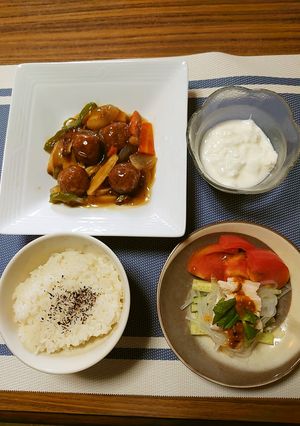 ヨウサマの減塩昼食手抜きリッチ⑨(中華)-レシピのメイン写真