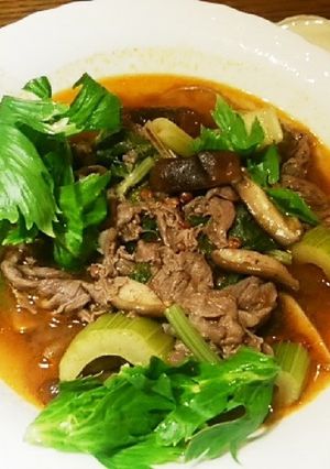 水煮牛肉(牛肉の四川式煮込み)-レシピのメイン写真