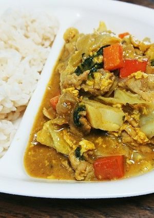 具沢山ポークチーズカレー-レシピのメイン写真