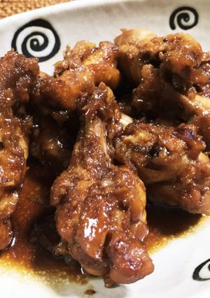 手羽元のニンニクはちみつ煮-レシピのメイン写真