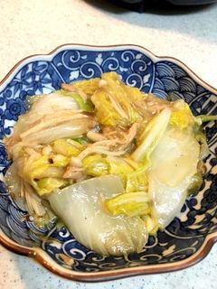 白菜とツナの簡単うま煮-レシピのメイン写真