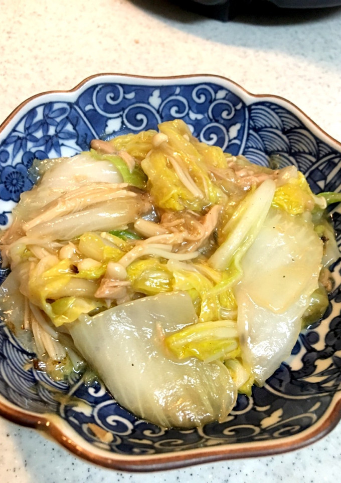 白菜とツナの簡単うま煮-レシピのメイン写真