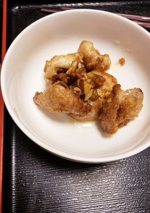 白子ガーリック炒め-レシピのメイン写真