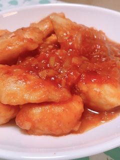 鶏のチリソース炒め-レシピのメイン写真