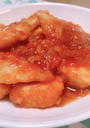 鶏のチリソース炒め-レシピのメイン写真