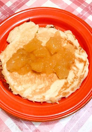 アップルパンケーキ-レシピのメイン写真
